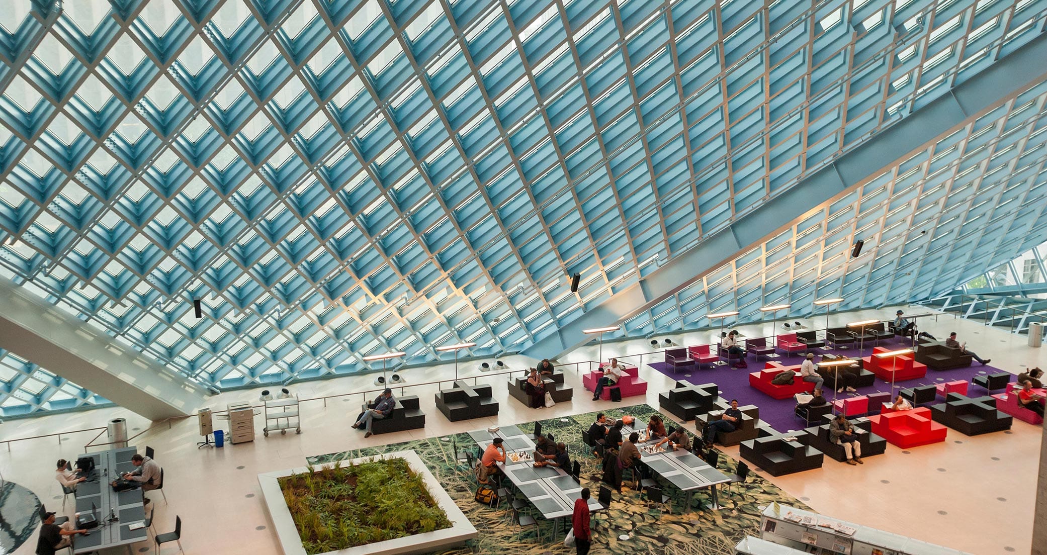 Rem Koolhaas discusses open social space design at Seattle Library for Ideas of Order Magazine